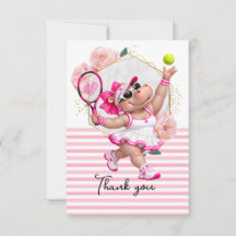 Raquette de tennis avec fleur pour joueuse