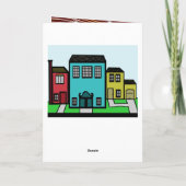 Carte De Remerciements Real Estate Thank (Dos)