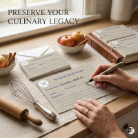 Recette de Famille Héritée sur Lin Élégant Personn