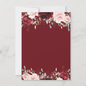 Carte De Remerciements Recette Florale Rose Brousse De Bourgogne Pour Car (Dos)