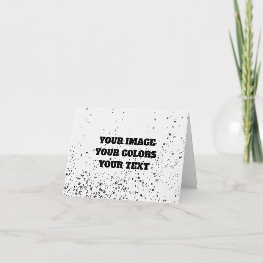 Carte De Remerciements Recommencer à zéro & Créez le vôtre (Devant)