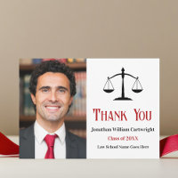Red Black Lawyer Photo Scales de justice