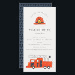 Carte De Remerciements Red Firetruck Engine Kids N'importe quel âge Anniv<br><div class="desc">A Fun Cute Boys FIRE TRUCK THEME BANTHDAY Collection.- c'est une Elégante Simple Minimal sketchy Illustration de camion de feu rouge avec casquette pompier, parfait pour votre fête d'anniversaire. Il est très facile de customiser, avec vos données personnelles. Si vous avez besoin d'un autre produit correspondant ou de la personnalisation,...</div>