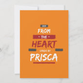 Carte De Remerciements Red Rock Light (Dos)