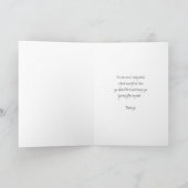 Carte De Remerciements Refresh Thank You Greeting Card (Intérieur)