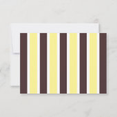 Carte De Remerciements Regardez qui est presque dû ! Chouette jaune (Dos)