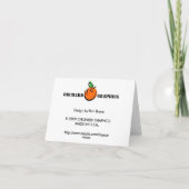 Carte De Remerciements Remercie un groupe ! (Dos)