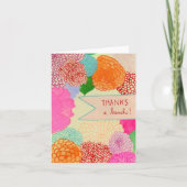 Carte De Remerciements remercie un groupe ! (Devant)