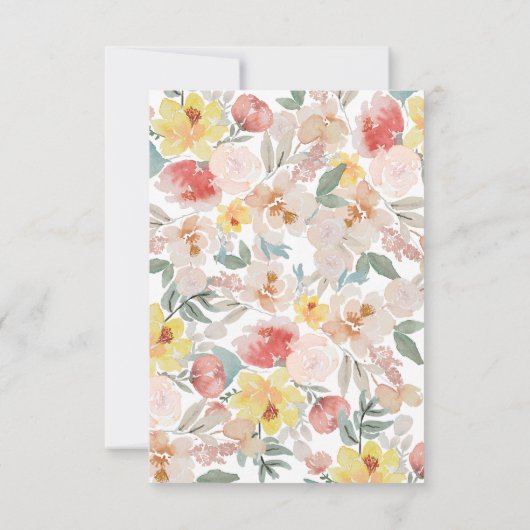 Carte De Remerciements Remerciement de baby shower pour citrouille à l'aq (Dos)