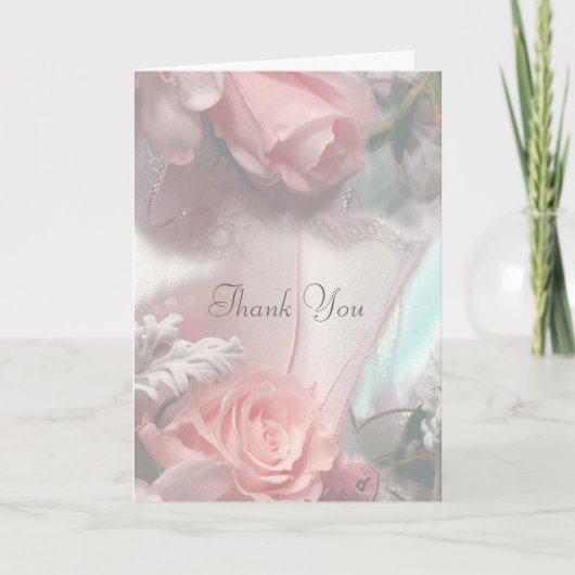 Carte De Remerciements Remerciement de mariage (Devant)