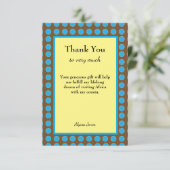 Carte De Remerciements Remerciement Personnalisé Texte Modifiable Toute O (Debout devant)