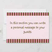 Carte De Remerciements Remerciement pour Baby Shower Bébé Coccinelle Styl (Dos)