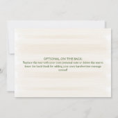 Carte De Remerciements Remerciement pour Baby Shower Bohème Cactus Fiesta (Dos)