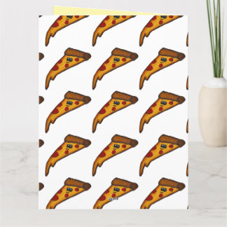 Carte De Remerciements Remerciement pour la fête de pizza