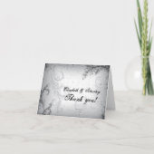 Carte De Remerciements Remerciement pour les 25 ans de mariage noces d'ar (Devant)