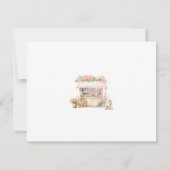 Carte De Remerciements Remerciement pour une Baby Shower Elle est Fraîche (Dos)