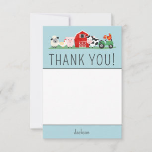 Carte De Remerciements Remerciement pour une fête d'anniversaire d'enfant