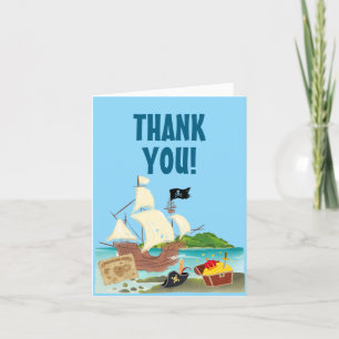 Carte De Remerciements Remerciement pour une fête d'anniversaire sur le t