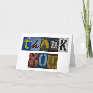 Carte De Remerciements Remerciements