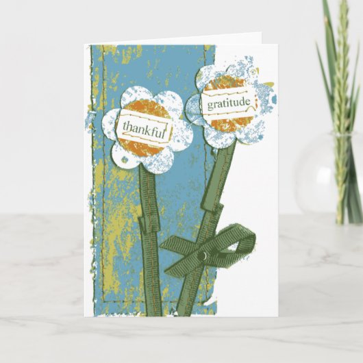 Carte De Remerciements Remerciements (Devant)