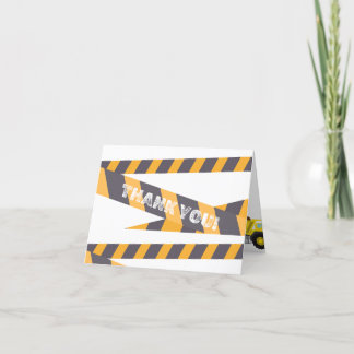 Carte De Remerciements Remerciements de construction