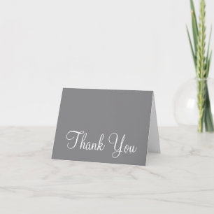Carte De Remerciements Remerciements de mariage gris