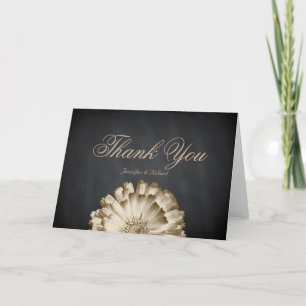 Carte De Remerciements Remerciements de mariage Tournesol