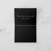 Carte De Remerciements Remerciements Modifiables pour votre entreprise d' (Intérieur)