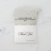 CARTE DE REMERCIEMENTS REMERCIEMENTS PHOTO / DIY (Intérieur)