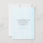 Carte De Remerciements Remerciements pour Baby Shower Baby Elephant Boy (Dos)