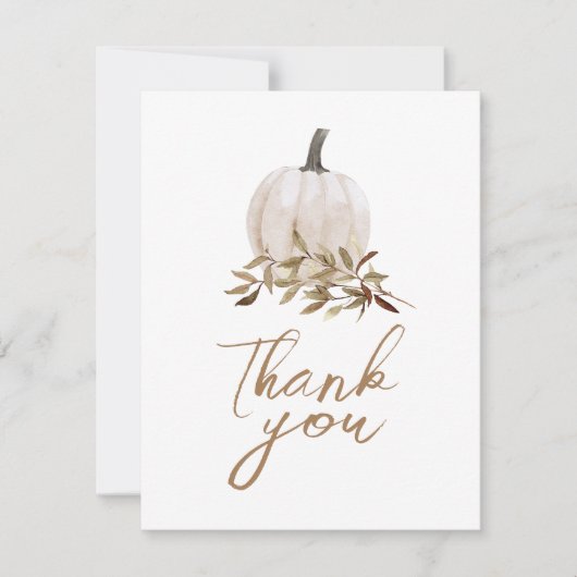 Carte De Remerciements Remerciements pour Baby Shower : Boho Rustique Cit (Devant)