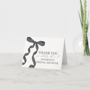 Carte De Remerciements Remerciements pour la fête de douche de mariée pou