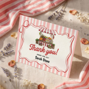 Carte De Remerciements Remerciements pour la fête de mariage