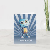 Carte De Remerciements Remerciements pour un anniversaire sur le thème de (Devant)