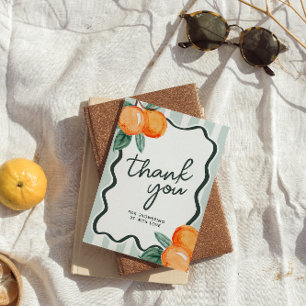 Carte De Remerciements Remerciements pour une Baby Shower pour un Petit B