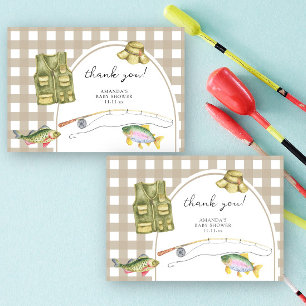 Carte De Remerciements Remerciements pour une baby shower sur le thème de