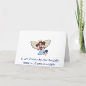 Carte De Remerciements Remerciements! Vous êtes un ange ! (Dos)