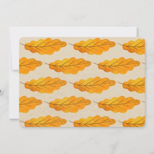 CARTE DE REMERCIEMENTS REMERCIEUSEMENT LA FEUILLE DE CHUTE (PHOTO MULTIPL (Dos)