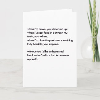 Carte De Remerciements Remerciez un dieu des amis