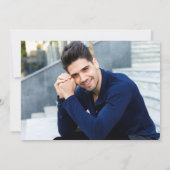 Carte De Remerciements Remise de diplôme à l'école d'infirmières moderne  (Dos)