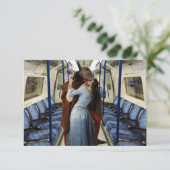 Carte De Remerciements Rencontrez-moi dans le transport (Debout devant)