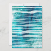 Carte De Remerciements Requin infesté n'importe quel âge fête d'anniversa (Dos)