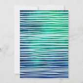 Carte De Remerciements Requin infesté n'importe quel âge fête d'anniversa (Dos)