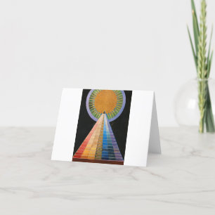 Carte De Remerciements Retable, Groupe X, No.1 par Hilma af Klint