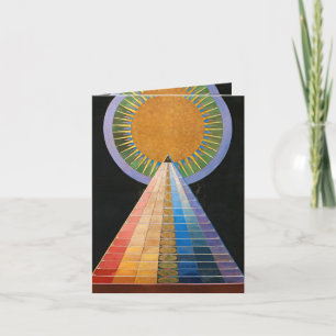 Carte De Remerciements Retable, Groupe X, No.1 par Hilma af Klint