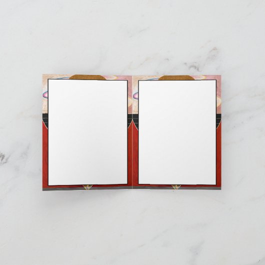 Carte De Remerciements Retable, Groupe X, No.2 par Hilma af Klint (Intérieur)