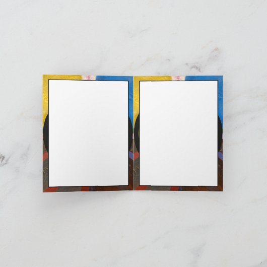 Carte De Remerciements Retable, Groupe X, No 3 par Hilma af Klint (Intérieur)