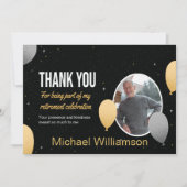 Carte De Remerciements Retiree Appreciation (Devant)