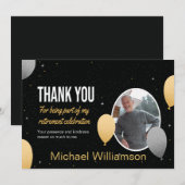 Carte De Remerciements Retiree Appreciation (Devant / Derrière)