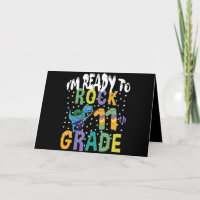 Retour à l'école Je suis prêt à rocker 11e année D